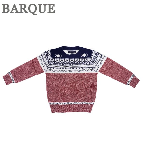 Nordic Crewneck Sweater BARQUE,針織衫,嬰兒針織,幼兒針織,針織衣,毛衣,保暖上衣