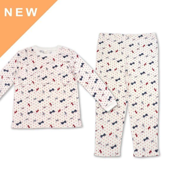 孕媽咪蝴蝶結純棉孕婦裝 孕婦裝,純棉孕婦裝,蝴蝶結孕婦裝,台灣製孕婦裝,孕婦居家服,孕婦睡衣,產前產後服飾,100%純棉孕婦裝