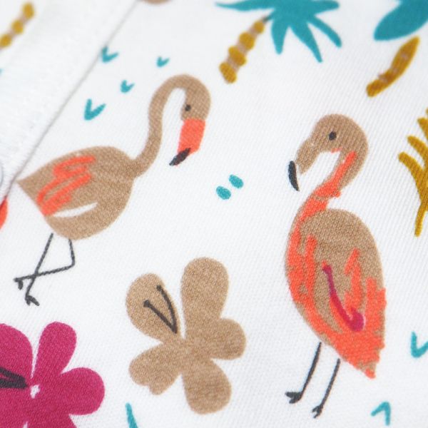 純棉排扣式長袖連身衣-繽紛花園 秋冬寶寶衣,寶寶保暖衣,嬰兒長袖連身衣,有機棉寶寶衣,新生兒厚棉服,嬰兒外出服,秋冬嬰兒服飾,台灣製嬰兒衣,保暖和尚服