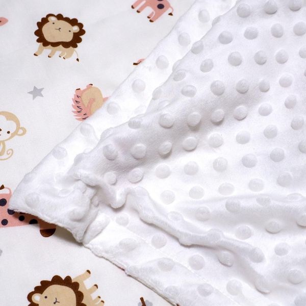 純棉安撫毯-star動物 有機棉,天然,無毒,過敏,有機,異位性皮膚炎,新生兒,嬰兒,新生兒衣物,嬰幼兒,包屁衣,竹纖維,透氣,汗疹,濕疹,童裝,GOTS,呼吸道,癢,熱,汗,睡過夜,安撫毯,嬰兒帽