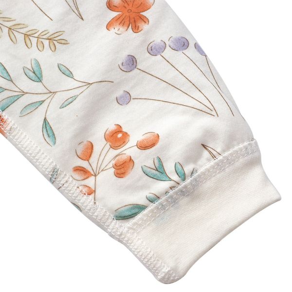 有機棉夾棉連身衣-松鼠小兔 秋冬寶寶衣,寶寶保暖衣,嬰兒長袖連身衣,有機棉寶寶衣,新生兒厚棉服,嬰兒外出服,秋冬嬰兒服飾,台灣製嬰兒衣,保暖和尚服