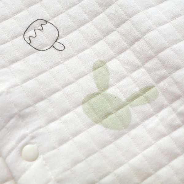 有機棉鋪棉背心-冰棒兔兔 秋冬寶寶衣,寶寶保暖衣,嬰兒長袖連身衣,有機棉寶寶衣,新生兒厚棉服,嬰兒外出服,秋冬嬰兒服飾,台灣製嬰兒衣,保暖和尚服