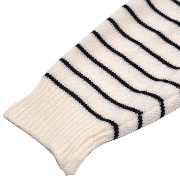 海軍風條紋針織連身衣 寶寶連身衣,嬰兒針織衫,海軍風童裝,水手領,包屁衣,哈衣,秋冬童裝,彌月禮物,棉質連身衣,條紋哈衣