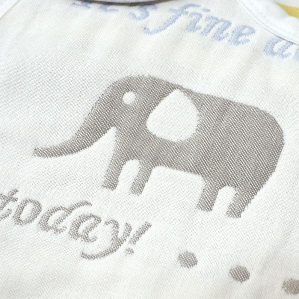 有機棉防踢背心-大象 防踢被,防踢背心,有機棉防踢被,睡覺背心