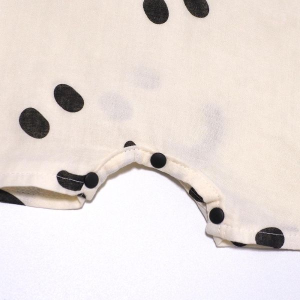 有機棉無袖連身衣-點點塗鴉 有機棉,嬰兒連身衣,寶寶衣服,無袖連身衣,台灣製童裝,有機棉童裝,環保印染,親膚材質,嬰幼兒服飾,有機棉連身衣