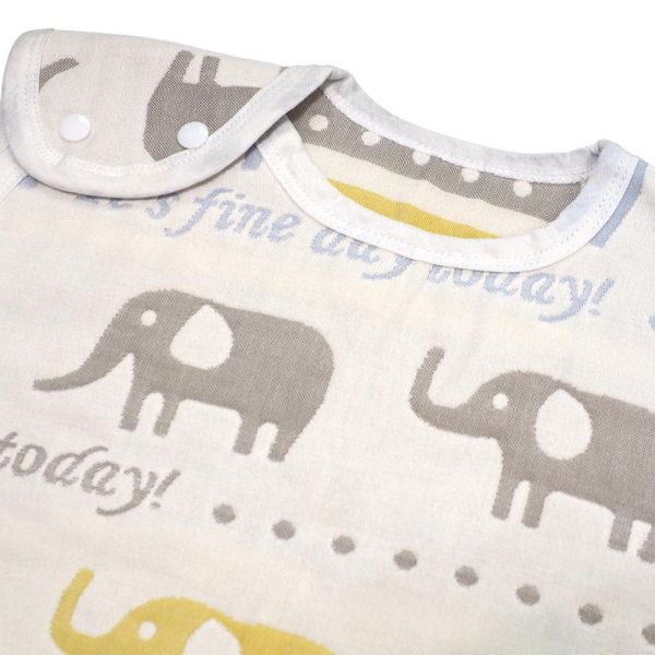 有機棉防踢背心-大象 防踢被,防踢背心,有機棉防踢被,睡覺背心