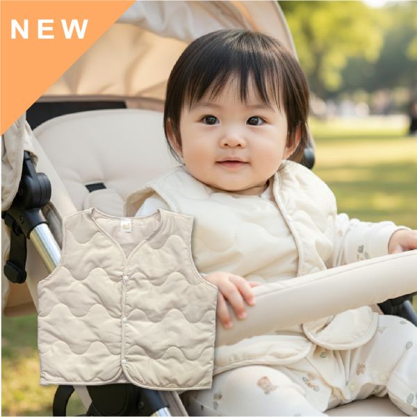 羽絨棉背心 嬰兒背心,加棉背心,透氣,保暖,包屁衣,台灣製寶寶衣,有機棉,加厚背心