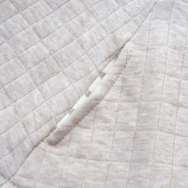 有機棉鋪棉連帽斗篷-原色 秋冬寶寶衣,寶寶保暖衣,嬰兒長袖連身衣,有機棉寶寶衣,新生兒厚棉服,嬰兒外出服,秋冬嬰兒服飾,台灣製嬰兒衣,保暖和尚服