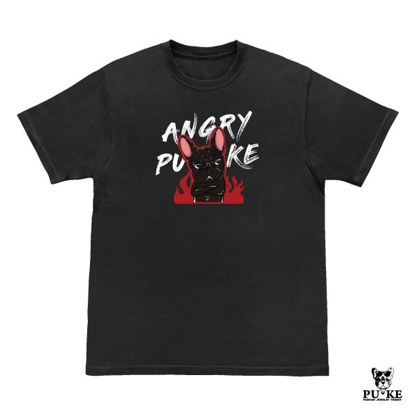 預購-Puke(撲客)酷潮寬版Ｔ恤（撲客生氣氣） 
