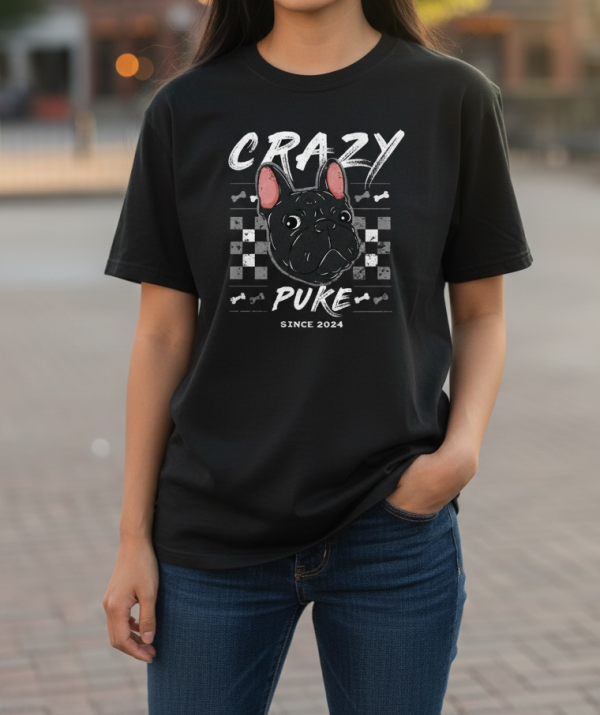 預購-Puke(撲客)酷潮寬版Ｔ恤（瘋狂馬賽克） 