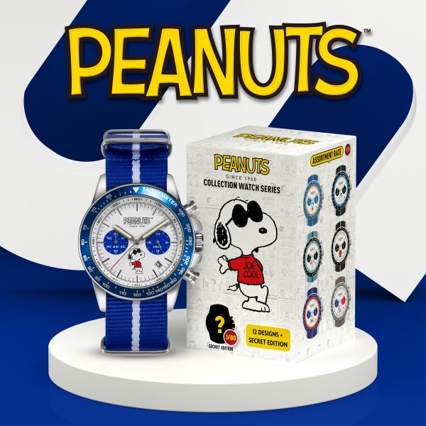 INFANTRY X PEANUTS 盲盒石英手錶 3.0 (1只裝) (藍白框) INFANTRY X PEANUTS 盲盒石英手錶 3.0 (1只裝)  (藍白框)。
石英錶,吊飾,盲盒手錶。