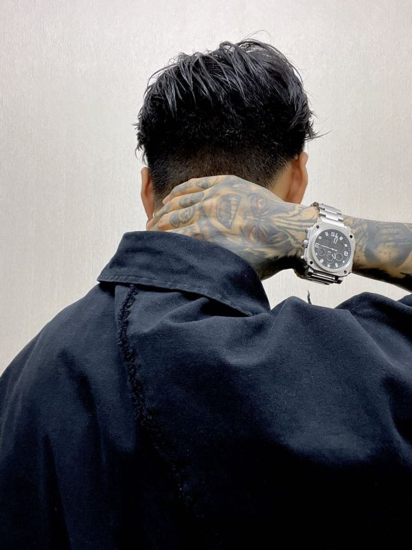 Digital Analog Dual Time Men's Watch 數位類比雙時男士手錶 - 綠橡膠錶帶 