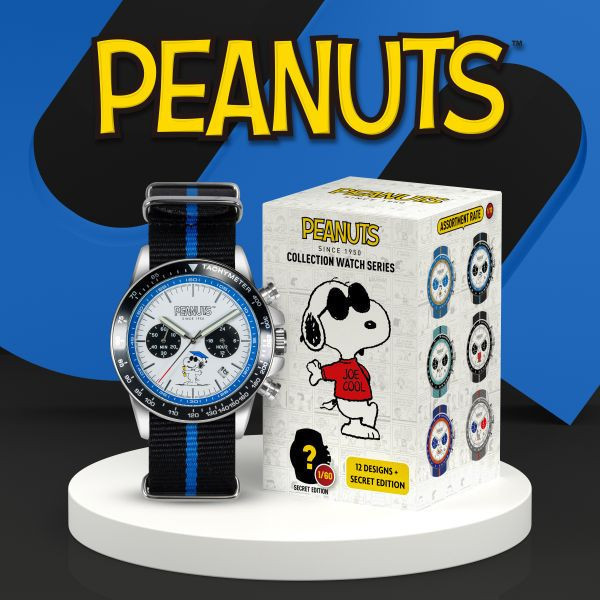 INFANTRY X PEANUTS 盲盒石英手錶 3.0 (1只裝) (黑藍框) INFANTRY X PEANUTS 盲盒石英手錶 3.0 (1只裝)(黑藍框)。
石英錶,吊飾,盲盒手錶。