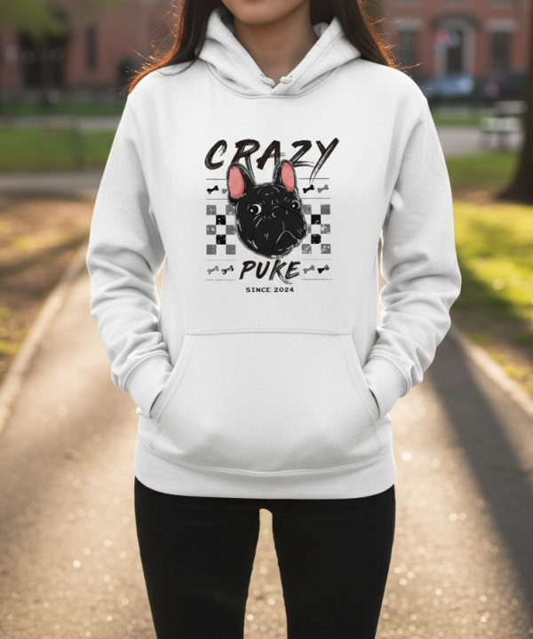 預購-Puke(撲客)暖心連帽Ｔ恤（瘋狂馬賽克） 