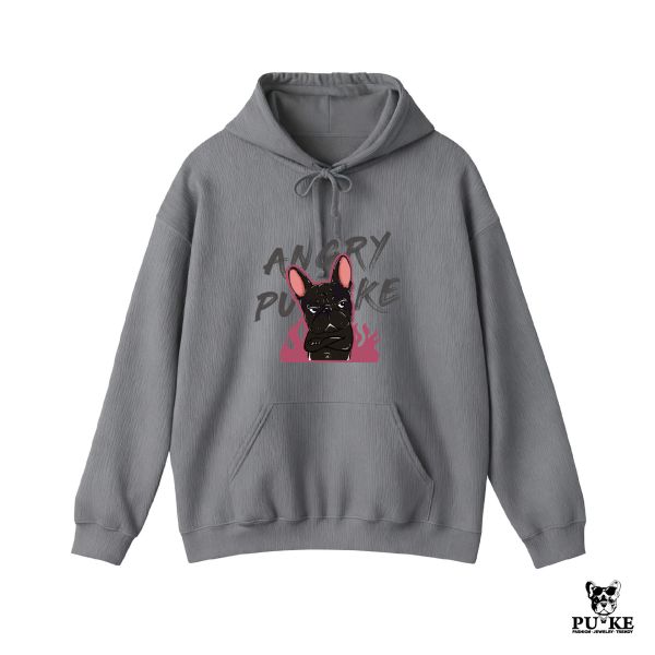 預購-Puke(撲客)暖心連帽Ｔ恤（撲客生氣氣） 
