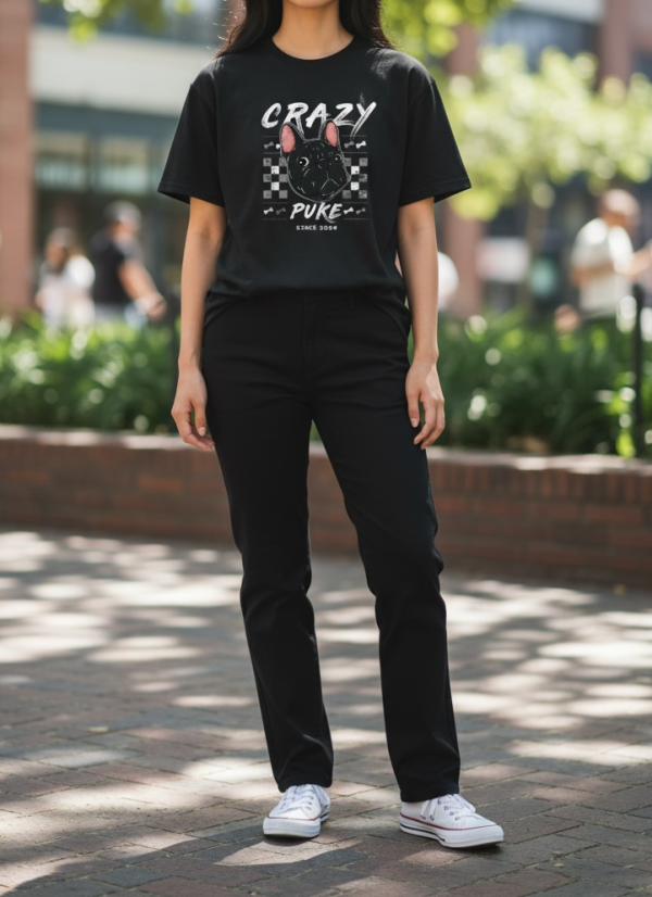 預購-Puke(撲客)酷潮寬版Ｔ恤（瘋狂馬賽克） 