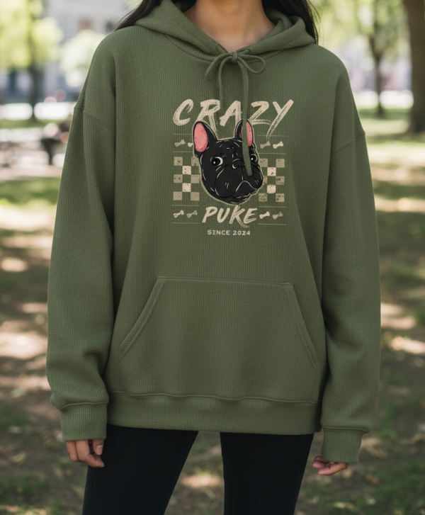 預購-Puke(撲客)暖心連帽Ｔ恤（瘋狂馬賽克） 