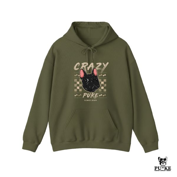 預購-Puke(撲客)暖心連帽Ｔ恤（瘋狂馬賽克） 