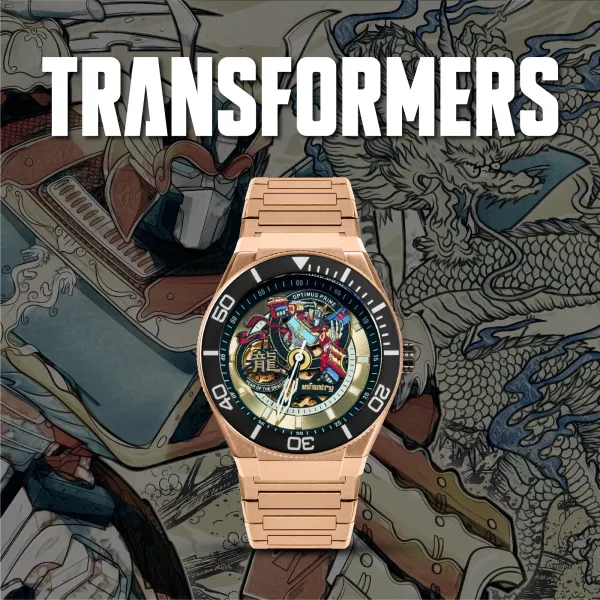 MOD 44 - TRANSFORMERS POWER OF DRAGON 變形金剛 龍力量 機械錶 