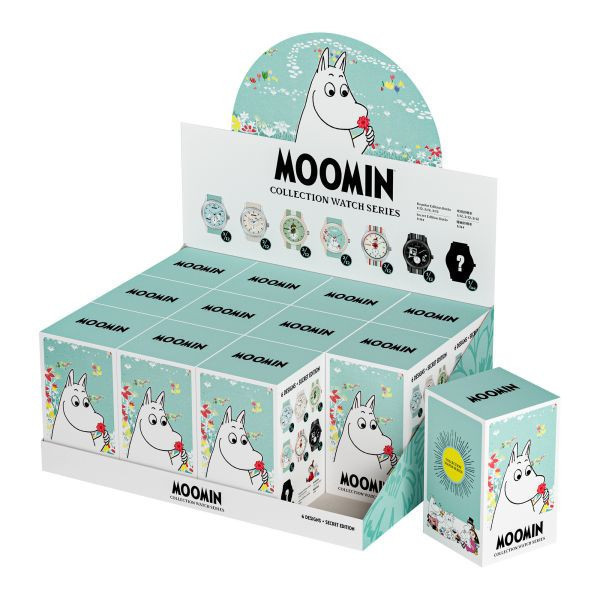 INFANTRY X MOOMIN BLIND BOX WATCH 嚕嚕米盲盒石英手錶 (1只裝）（綠色） INFANTRY X MOOMIN BLIND BOX WATCH 嚕嚕米盲盒石英手錶 (1只裝）（綠色）。
吊飾,盲盒手錶。