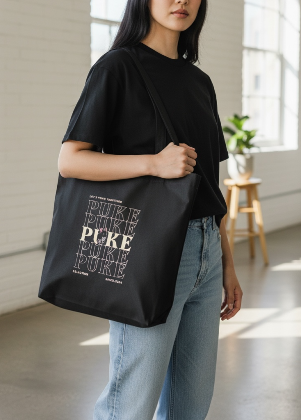 預購-Puke(撲客)大大托特袋（我愛鯊魚刀玩具） 