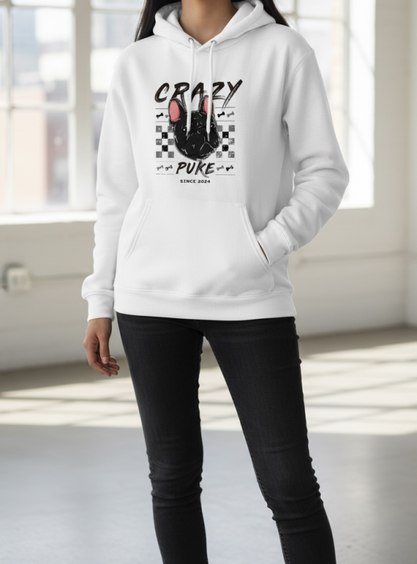 預購-Puke(撲客)暖心連帽Ｔ恤（瘋狂馬賽克） 