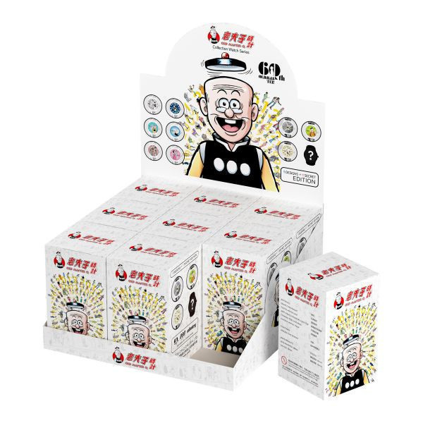INFANTRY X OLD MASTER Q BLIND BOX WATCH LITE 老夫子盲盒石英手錶 (1只裝）（綠色） INFANTRY X OLD MASTER Q BLIND BOX WATCH LITE 老夫子盲盒石英手錶 (1只裝）（綠色）。
吊飾,盲盒手錶。