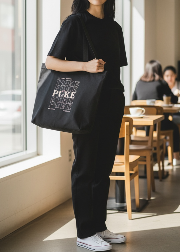 預購-Puke(撲客)大大托特袋（我愛鯊魚刀玩具） 