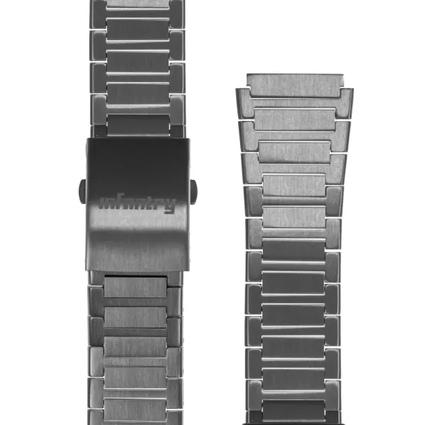 MOD 42/44 不銹鋼錶帶 22mm毫米 - 適用於42 / 44mm錶徑手錶 皮革錶帶 22 毫米 - 適用於42/44mm錶徑手錶