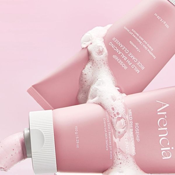 韓國 ARENCIA 玫瑰保濕潔面乳-150g (28/07) 