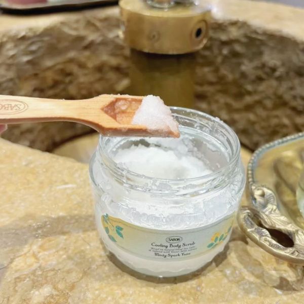 SABON 冰感柚子死海鹽淨化修護身體磨砂膏-320g (29) 