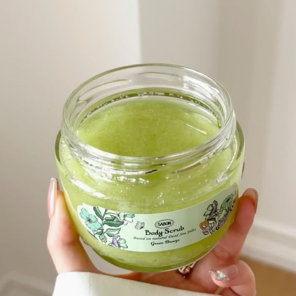SABON  感官境遇微風拂綠系列 Green Breege身體磨砂膏-320g (28/10) 