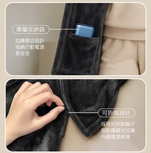 igrass outdoor｜加熱披肩毛毯 (IGS060) 二色可選 