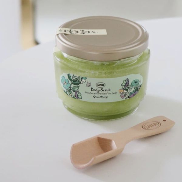 SABON  感官境遇微風拂綠系列 Green Breege身體磨砂膏-320g (28/10) 