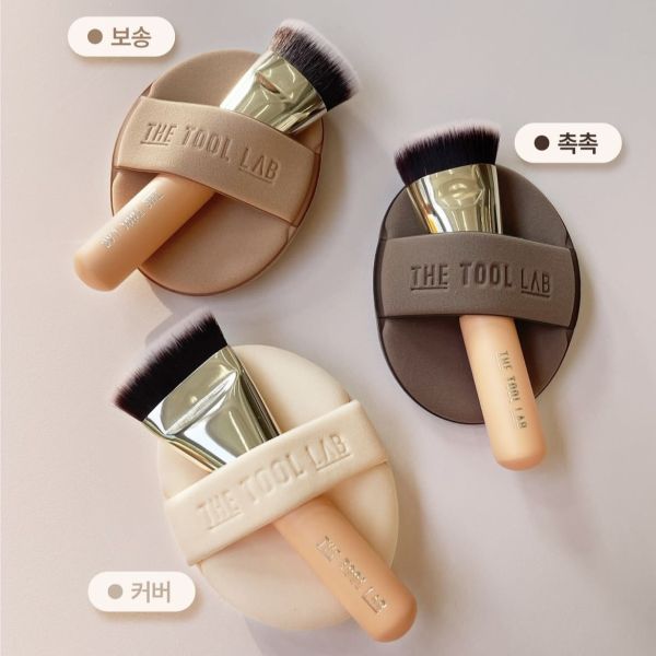 THE TOOL LAB 刷具粉撲組+收納盒 