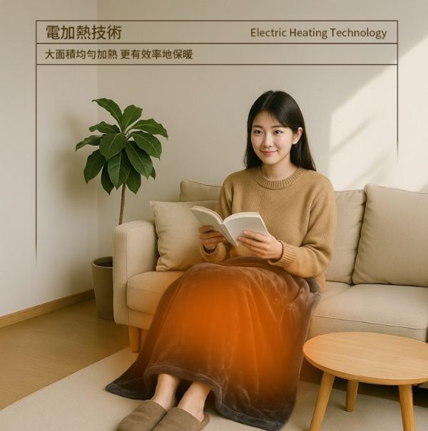 igrass outdoor｜加熱披肩毛毯 (IGS060) 二色可選 