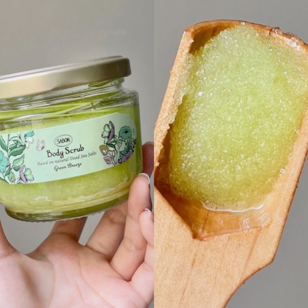 SABON  感官境遇微風拂綠系列 Green Breege身體磨砂膏-320g (28/10) 