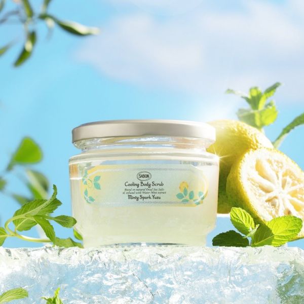 SABON 冰感柚子死海鹽淨化修護身體磨砂膏-320g (29) 