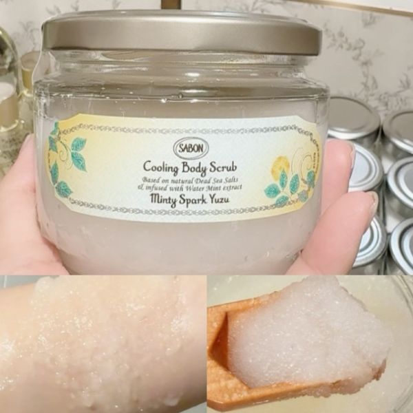 SABON 冰感柚子死海鹽淨化修護身體磨砂膏-320g (29) 