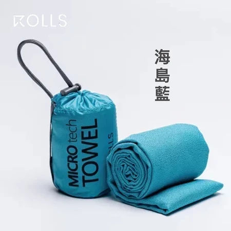 【ROLLS】3.7倍超吸水 運動毛巾 多用途極速快乾吸水毛巾 機能毛巾 四種顏色 輕便毛巾 運動毛巾 方便收納 ROLLS, 運動毛巾, 吸水毛巾, 快乾毛巾, 機能毛巾, 輕量毛巾, 旅行毛巾, 健身毛巾, 露營用品, ROLLS毛巾