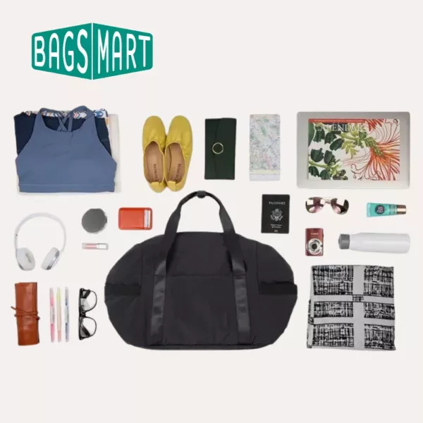 【美國Bagsmart】多功能輕量托特包 大容量 出差通勤 工作包 可放筆電 購物袋 輕旅行 運動包 可放A4 Bagsmart, 托特包, 通勤包, 工作包, 筆電包, 出差包, 輕旅行包, 購物袋, 大容量包, Bagsmart托特包