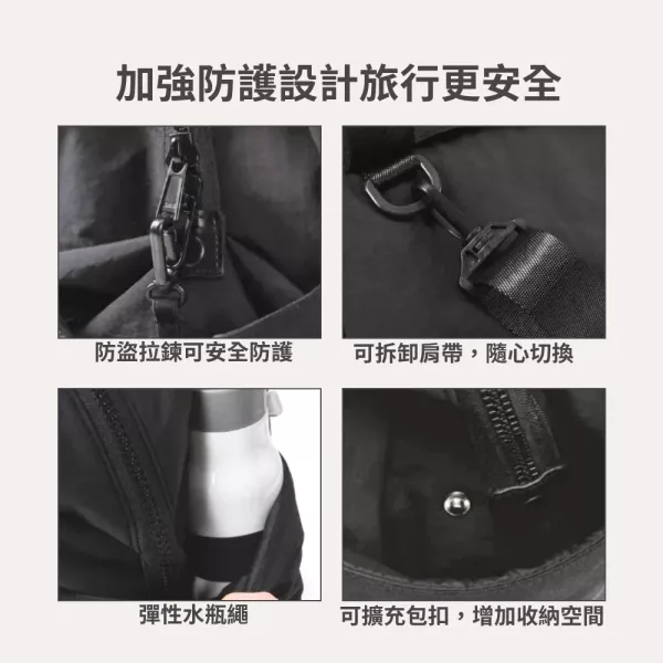 【美國Bagsmart】多功能輕量托特包 大容量 出差通勤 工作包 可放筆電 購物袋 輕旅行 運動包 可放A4 Bagsmart, 托特包, 通勤包, 工作包, 筆電包, 出差包, 輕旅行包, 購物袋, 大容量包, Bagsmart托特包