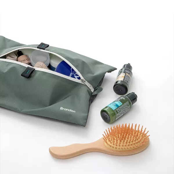 【韓國Branden】多功能半半小物收納包 - 五色任選 Branden, 收納包, 小物收納, 多功能包, 化妝包, 旅行小物袋, 防潑水收納袋, 攜帶包, 旅行收納, Branden收納包