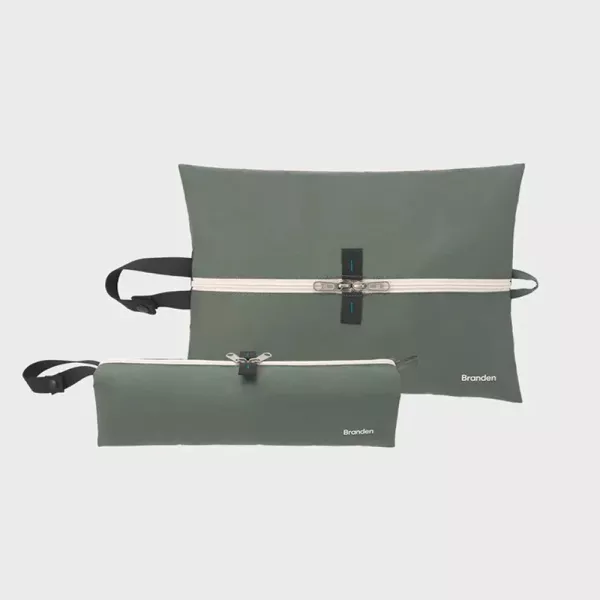 【韓國Branden】多功能半半小物收納包 - 五色任選 Branden, 收納包, 小物收納, 多功能包, 化妝包, 旅行小物袋, 防潑水收納袋, 攜帶包, 旅行收納, Branden收納包