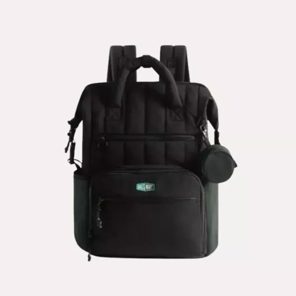 【美國Bagsmart】多功能育兒包 25L 媽媽包 後背包 輕巧容量 多隔層 育嬰用品 尿布墊 防水衣物袋 Bagsmart, 育兒包, 媽媽包, 尿布包, 後背包, 防水包, 多隔層包, 嬰兒外出包, 輕量背包, Bagsmart媽媽包