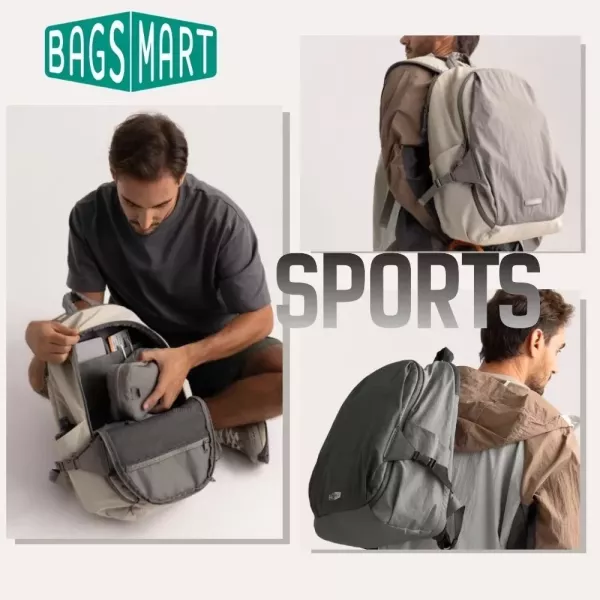 【美國Bagsmart】輕便運動背包套裝 25L 附盥洗包 原廠保固 旅行背包 戶外 防水 騎行運動 大容量背包 Bagsmart, 運動背包, 旅行背包, 防水背包, 騎行背包, 戶外背包, 大容量背包, 背包套裝, 盥洗包, Bagsmart背包
