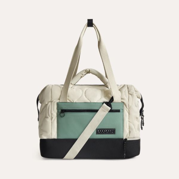 【美國Bagsmart】大容量旅行手提袋 34L 登機包 托特包 大容量 多隔層 手提 背帶可拆 旅遊必備 Bagsmart, 旅行手提袋, 登機包, 托特包, 大容量旅行包, 多隔層旅行袋, 可拆背帶, 旅遊包, 出差包, Bagsmart托特包