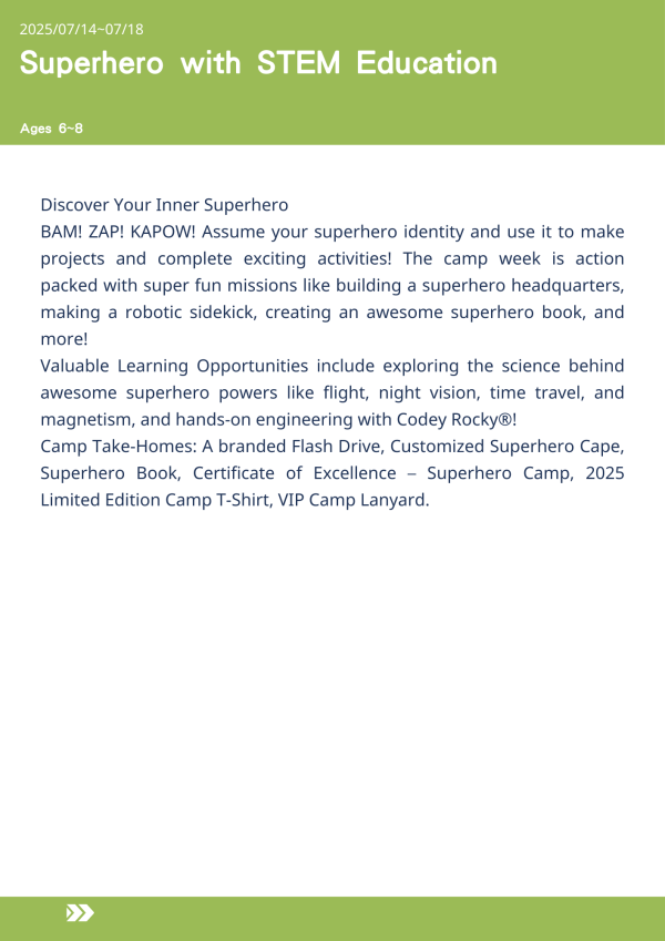 超級英雄之STEM教育  Superhero with STEM Education-2025-UCLA Summer Camp 美國遊學,UCLA夏令營,超級英雄營隊,兒童編程,美國營隊,科學營隊,洛杉磯遊學,UCLA遊學,夏令營推薦,親子遊學