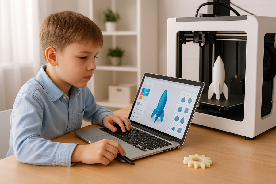 3D建模與3D列印  3D Printing with 3D Modeling-2025-UCLA Summer Camp 美國遊學,UCLA夏令營,3D列印營隊,3D建模課程,產品設計,兒童遊學,名校遊學,創客教育,創新設計,STEM課程,夏令營推薦,洛杉磯遊學
