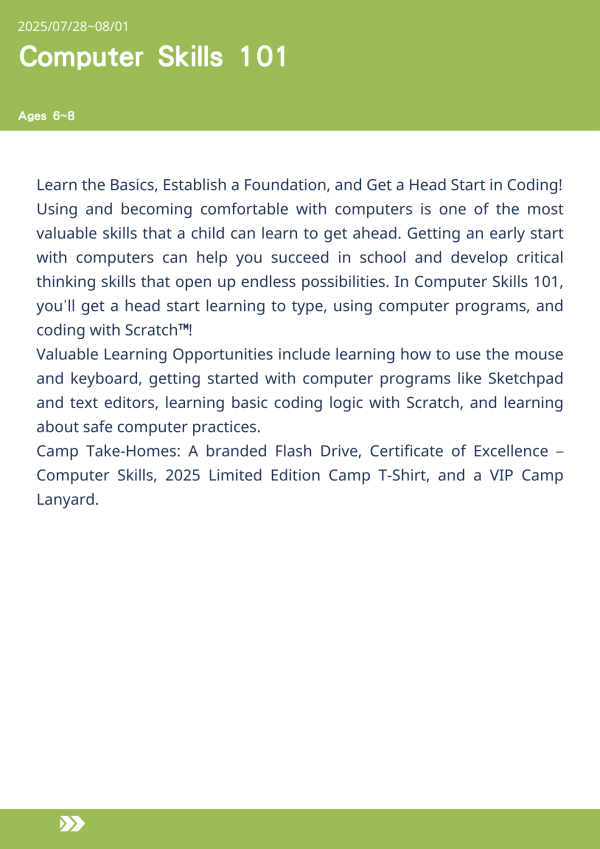 電腦技能入門101  Computer Skills 101-2025-UCLA Summer Camp 美國遊學,UCLA夏令營,兒童電腦課程,Scratch入門,兒童程式設計,名校遊學,滑鼠打字教學,科技素養課程,兒童遊學,夏令營推薦,洛杉磯遊學